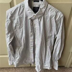 Abercrombie & Fitch Gray Casual Button Down Shirt